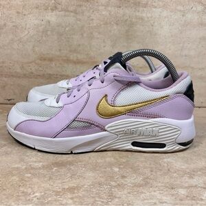 Nike‎ Air Max Sneakers - Purple and Gold